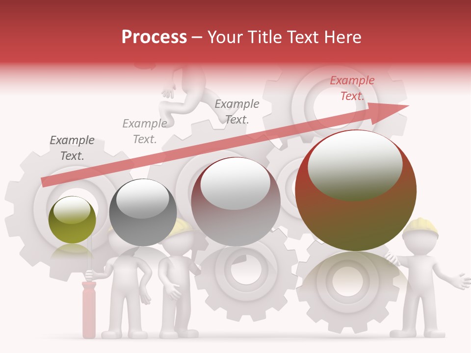 Industry Illustration Mechanism PowerPoint Template
