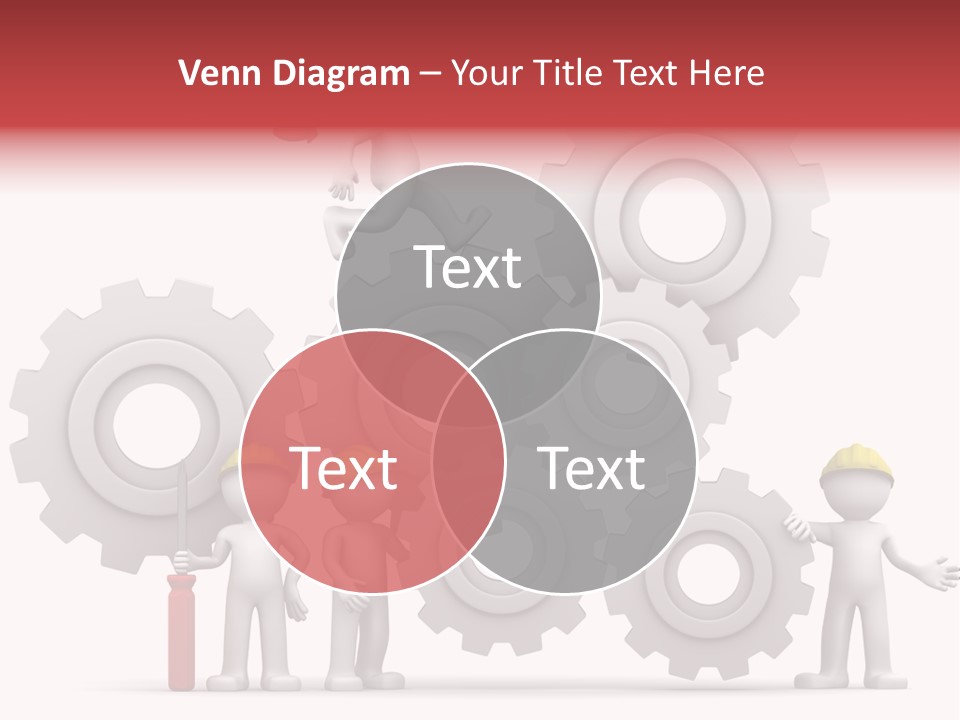 Industry Illustration Mechanism PowerPoint Template