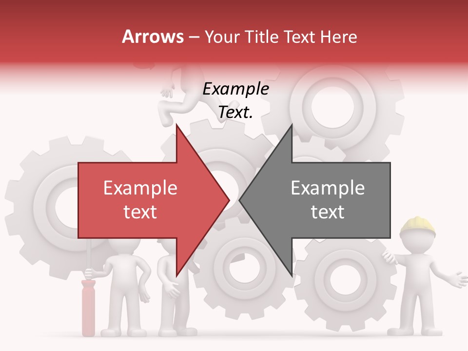 Industry Illustration Mechanism PowerPoint Template