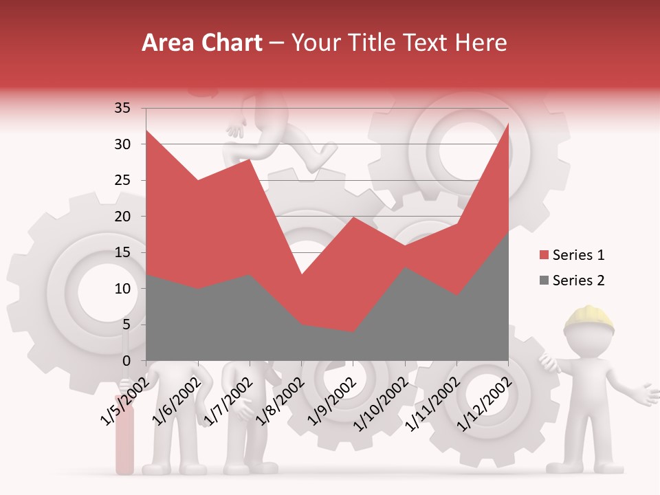 Industry Illustration Mechanism PowerPoint Template