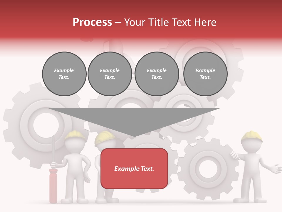 Industry Illustration Mechanism PowerPoint Template