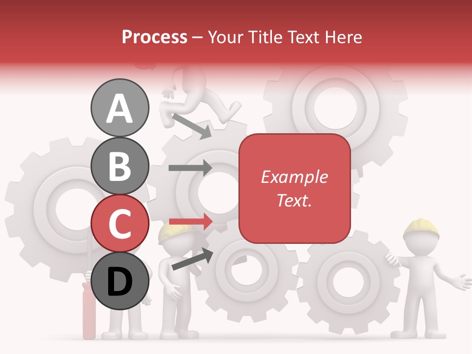 Industry Illustration Mechanism PowerPoint Template