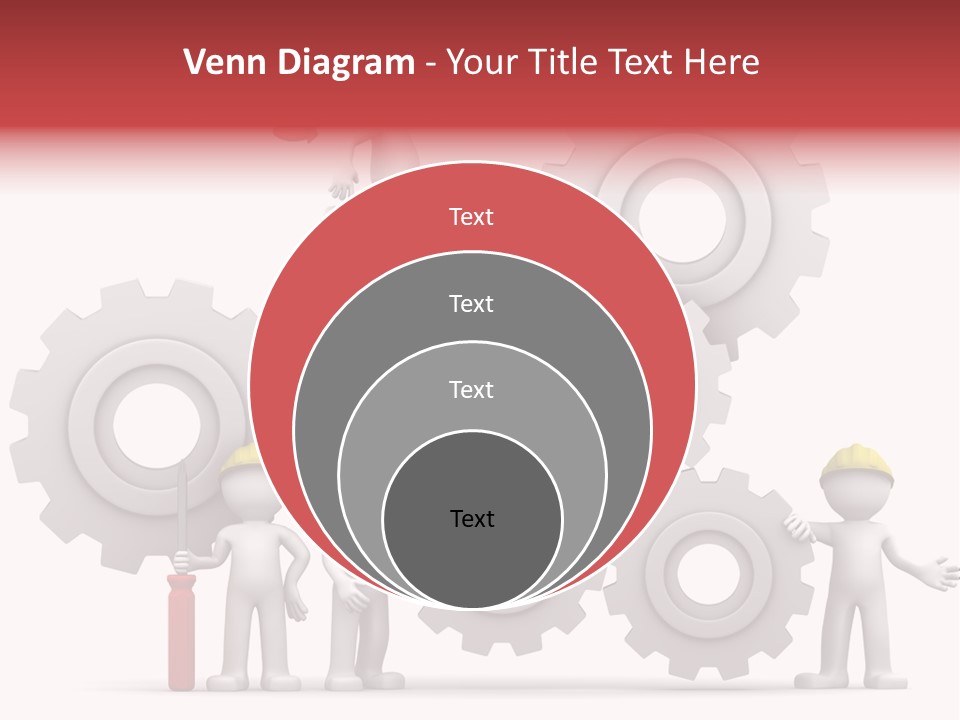 Industry Illustration Mechanism PowerPoint Template
