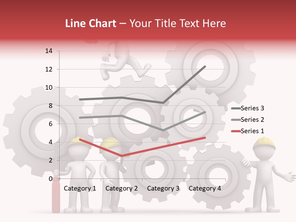 Industry Illustration Mechanism PowerPoint Template