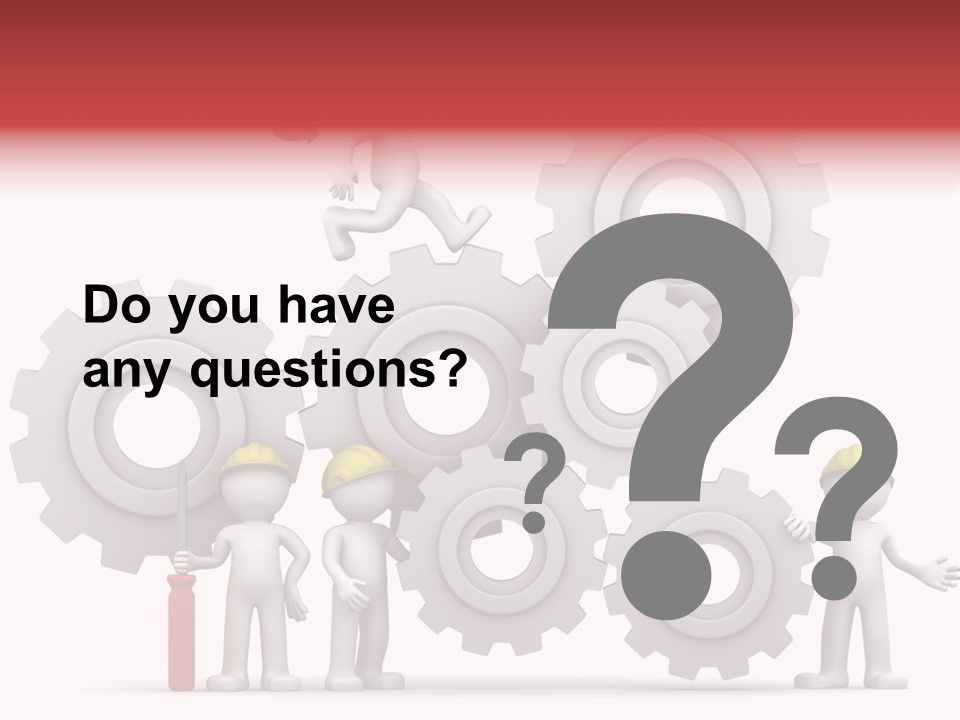 Industry Illustration Mechanism PowerPoint Template