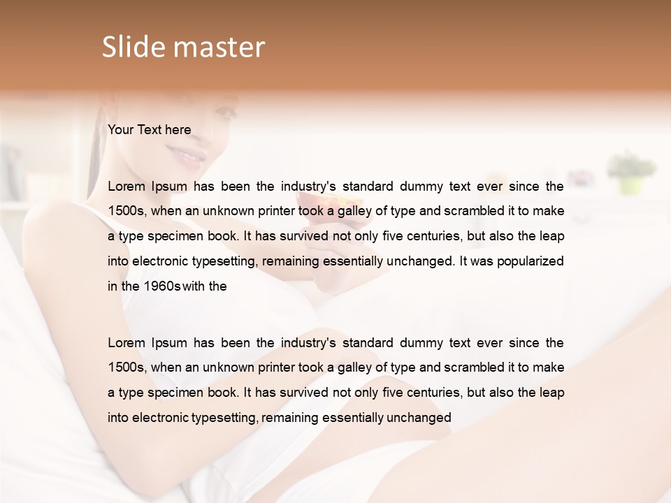 Cloth Surprise Automobile PowerPoint Template