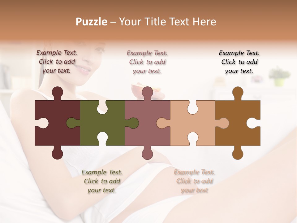 Cloth Surprise Automobile PowerPoint Template