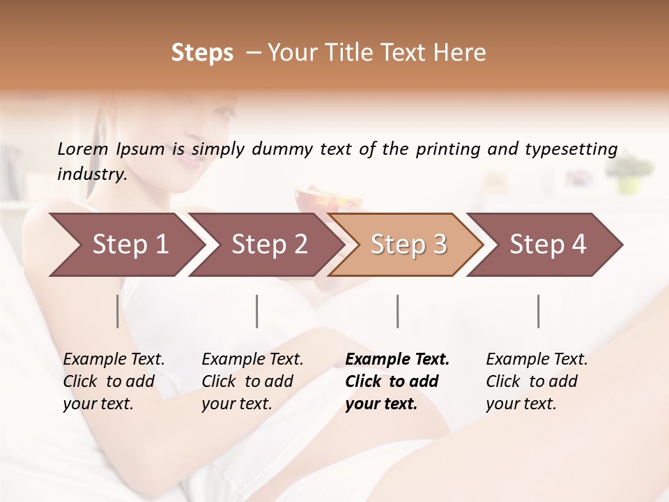 Cloth Surprise Automobile PowerPoint Template