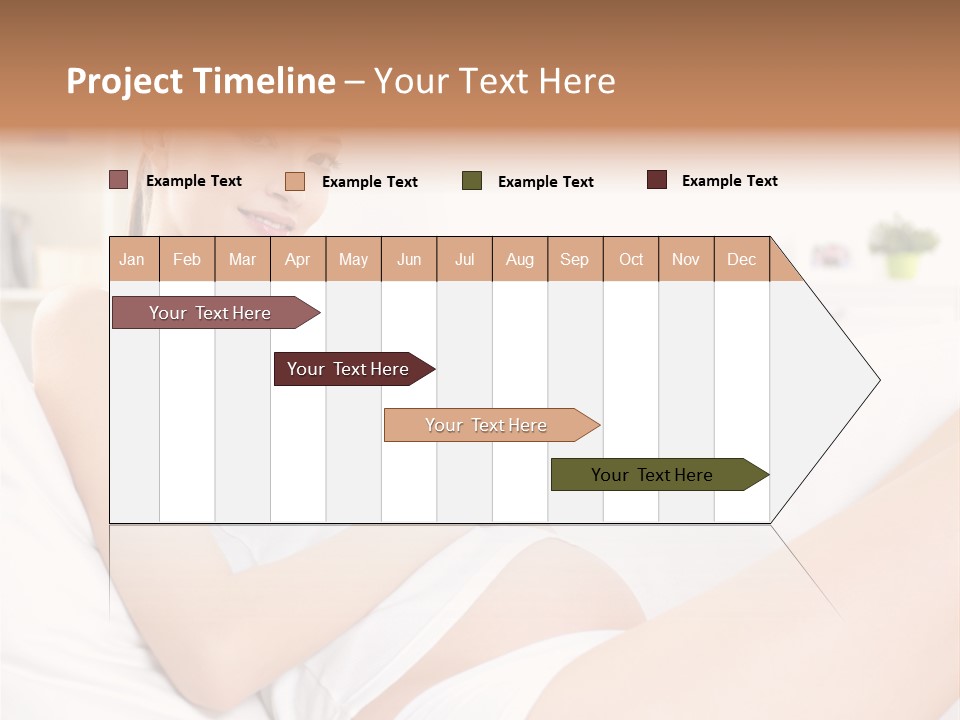 Cloth Surprise Automobile PowerPoint Template