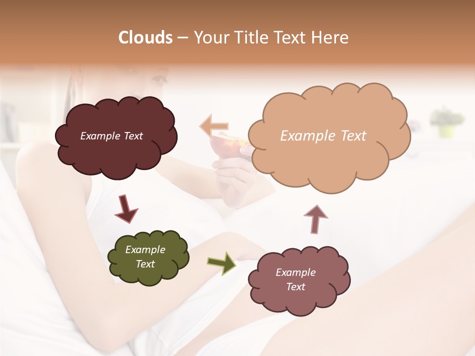 Cloth Surprise Automobile PowerPoint Template