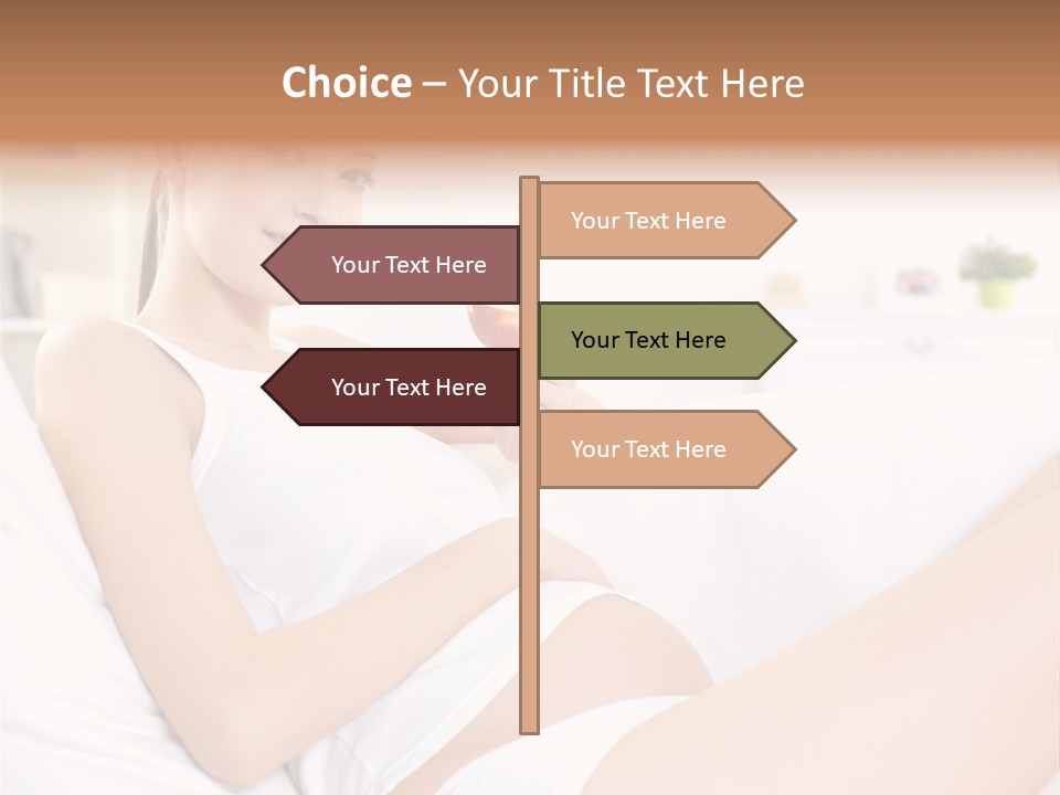 Cloth Surprise Automobile PowerPoint Template