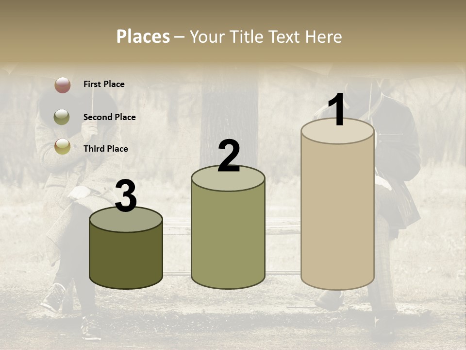 Male Rain Female PowerPoint Template