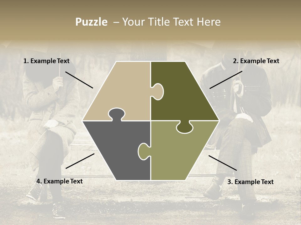 Male Rain Female PowerPoint Template