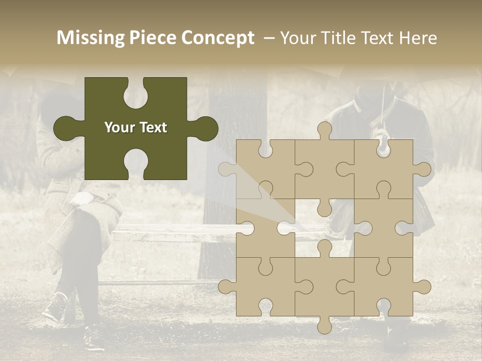 Male Rain Female PowerPoint Template