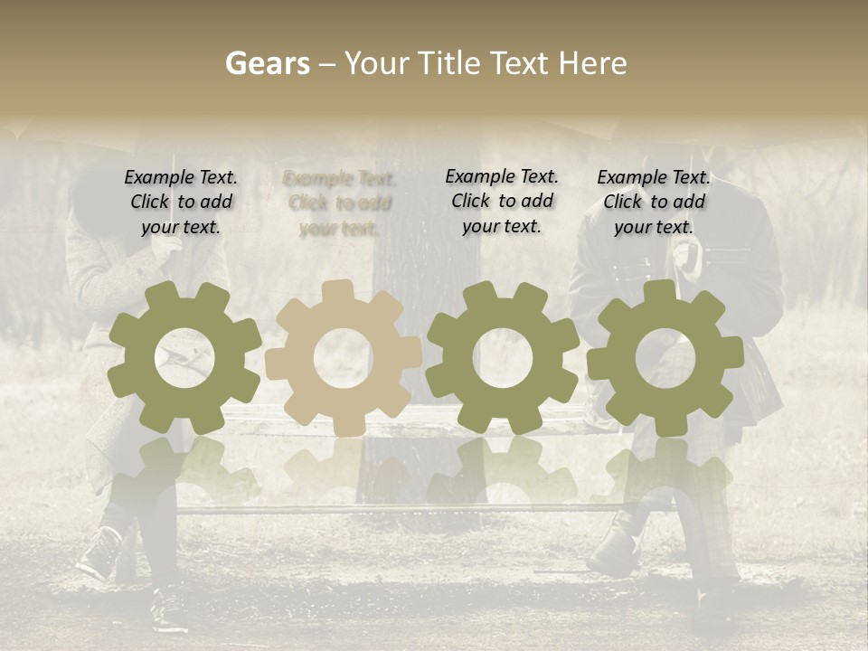 Male Rain Female PowerPoint Template