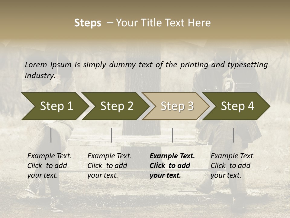 Male Rain Female PowerPoint Template