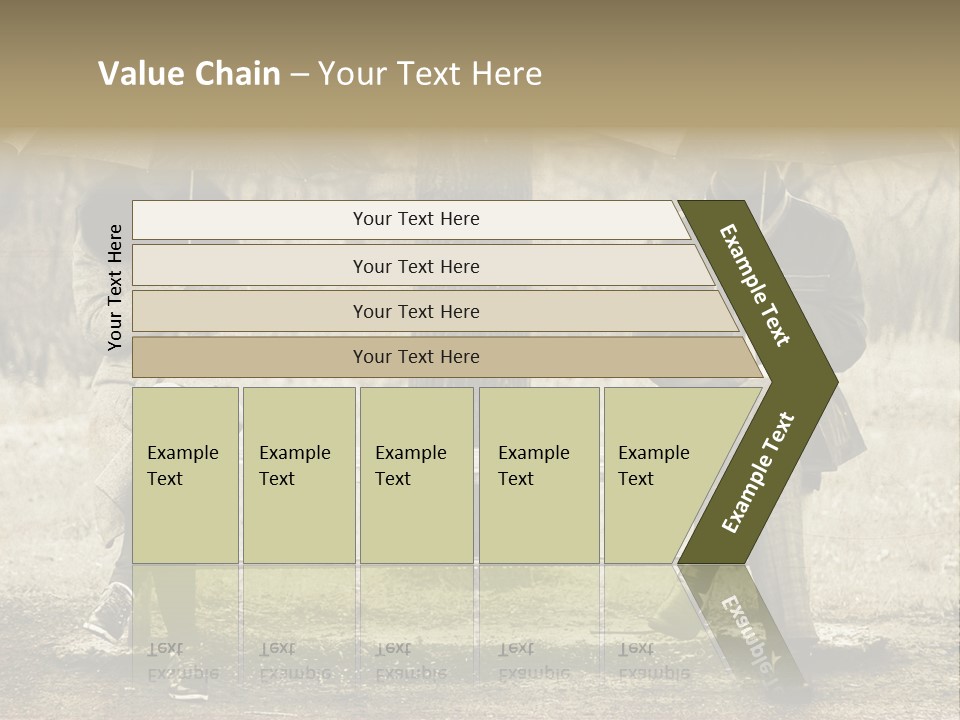 Male Rain Female PowerPoint Template
