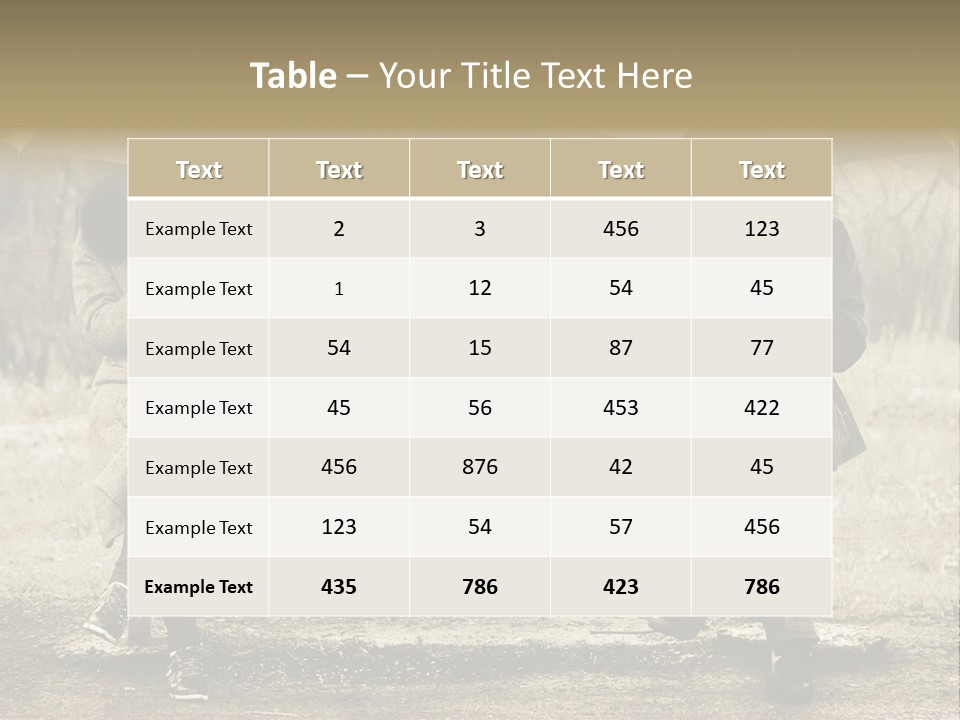 Male Rain Female PowerPoint Template