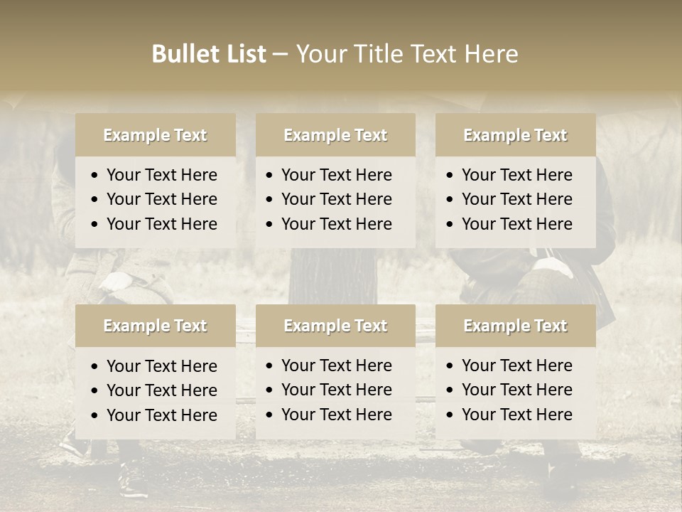 Male Rain Female PowerPoint Template