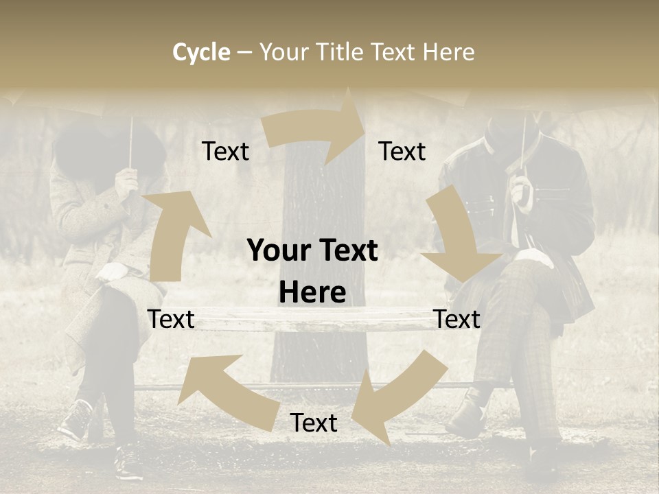 Male Rain Female PowerPoint Template