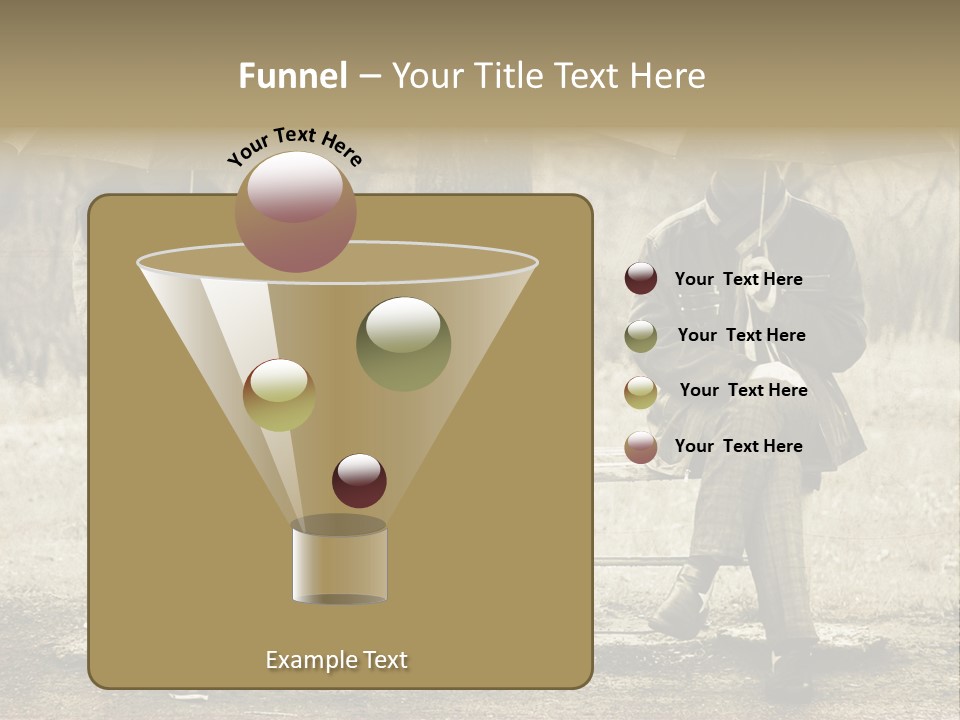 Male Rain Female PowerPoint Template