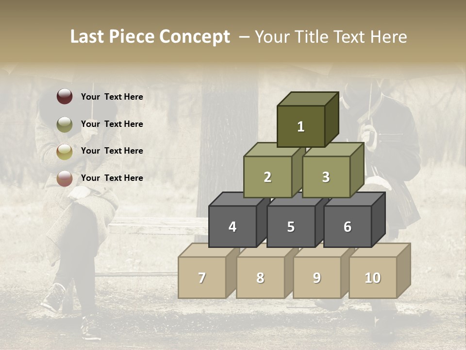 Male Rain Female PowerPoint Template