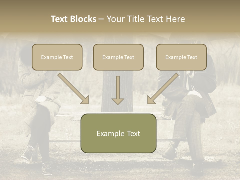 Male Rain Female PowerPoint Template
