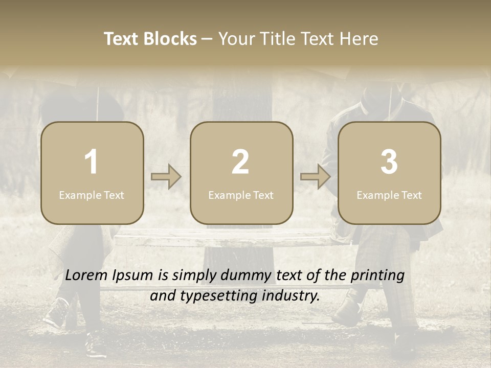 Male Rain Female PowerPoint Template