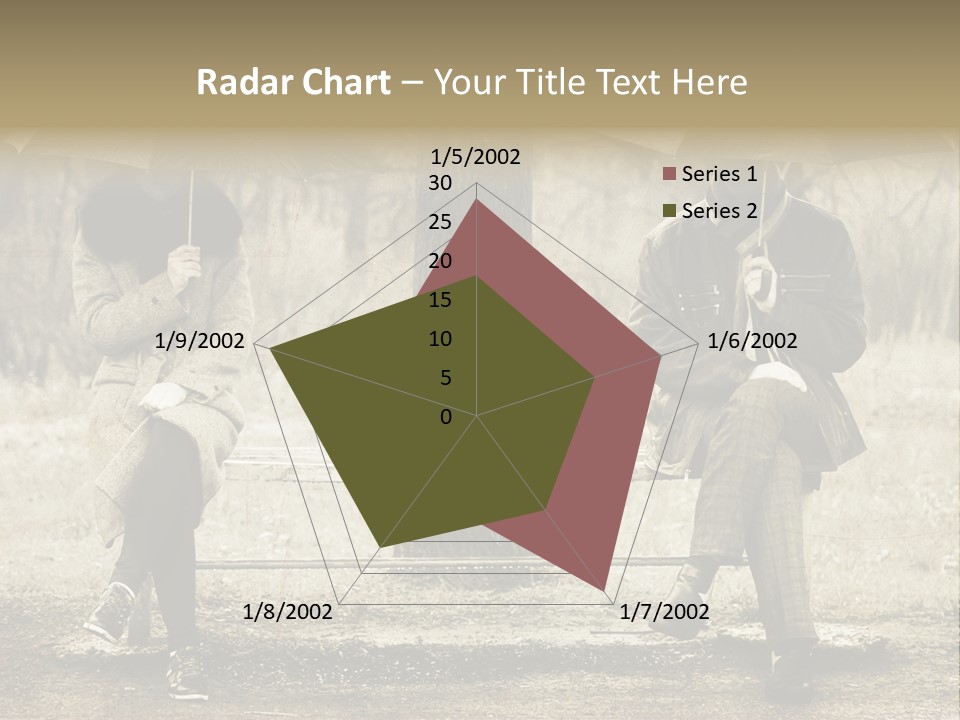 Male Rain Female PowerPoint Template