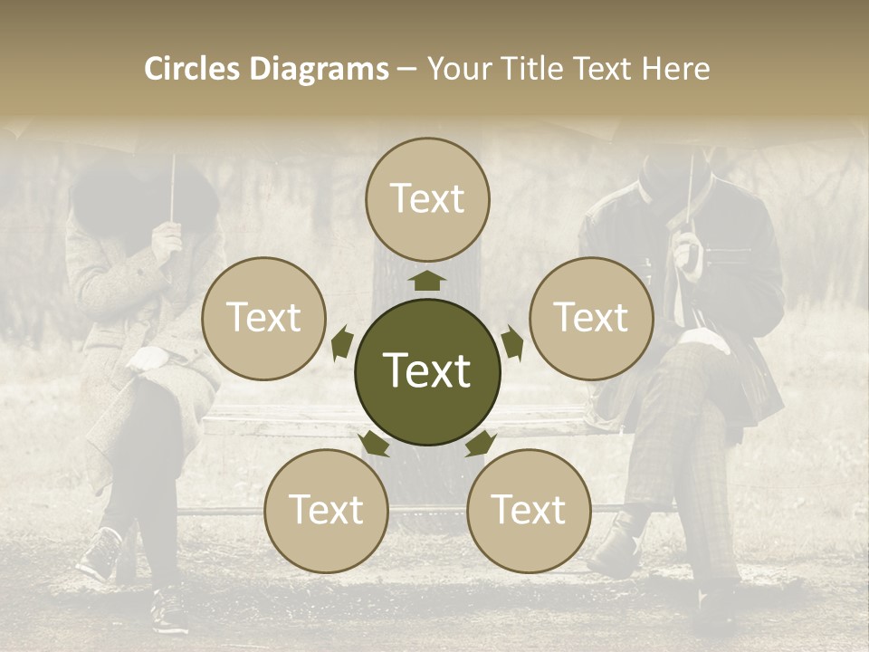 Male Rain Female PowerPoint Template