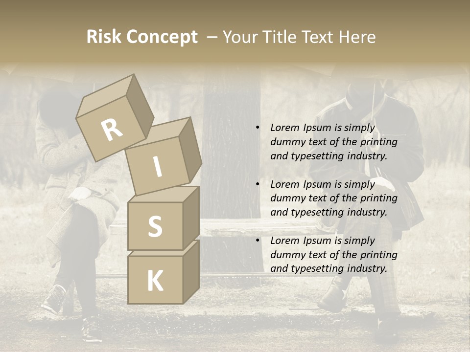 Male Rain Female PowerPoint Template