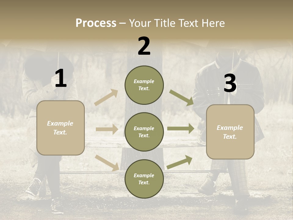 Male Rain Female PowerPoint Template