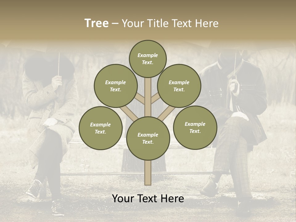 Male Rain Female PowerPoint Template