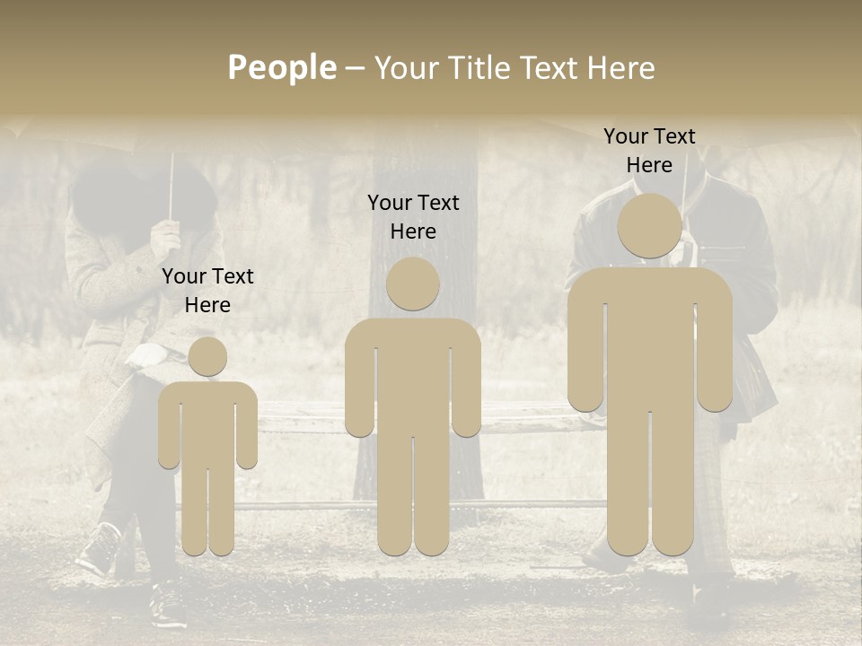 Male Rain Female PowerPoint Template