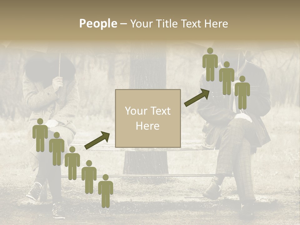 Male Rain Female PowerPoint Template