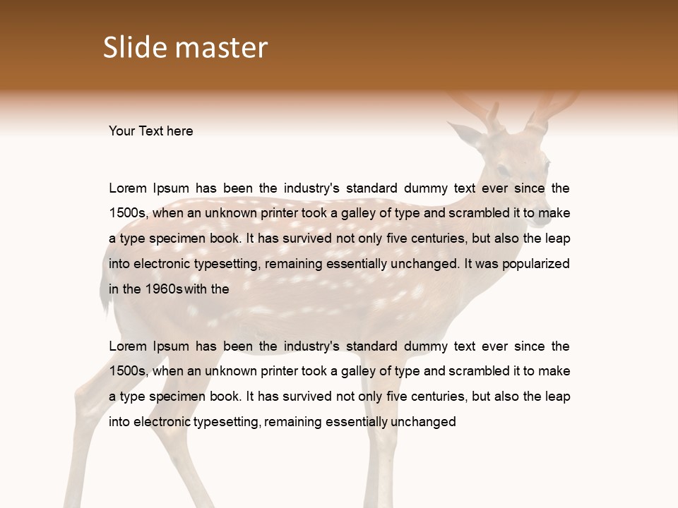 Wildlife Nature Cute PowerPoint Template