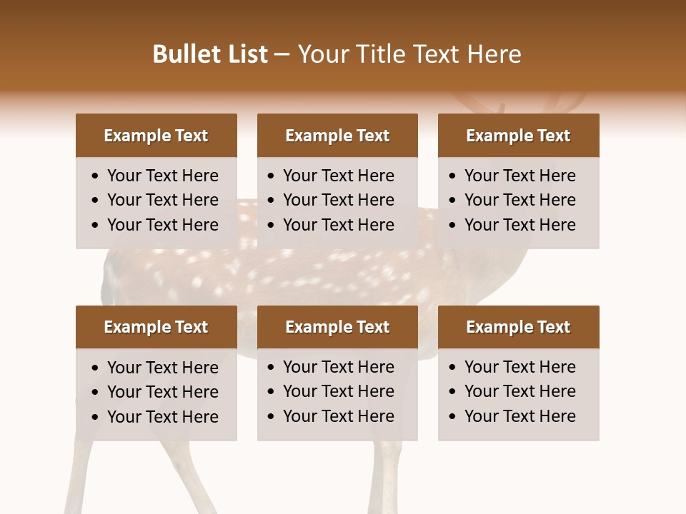 Wildlife Nature Cute PowerPoint Template