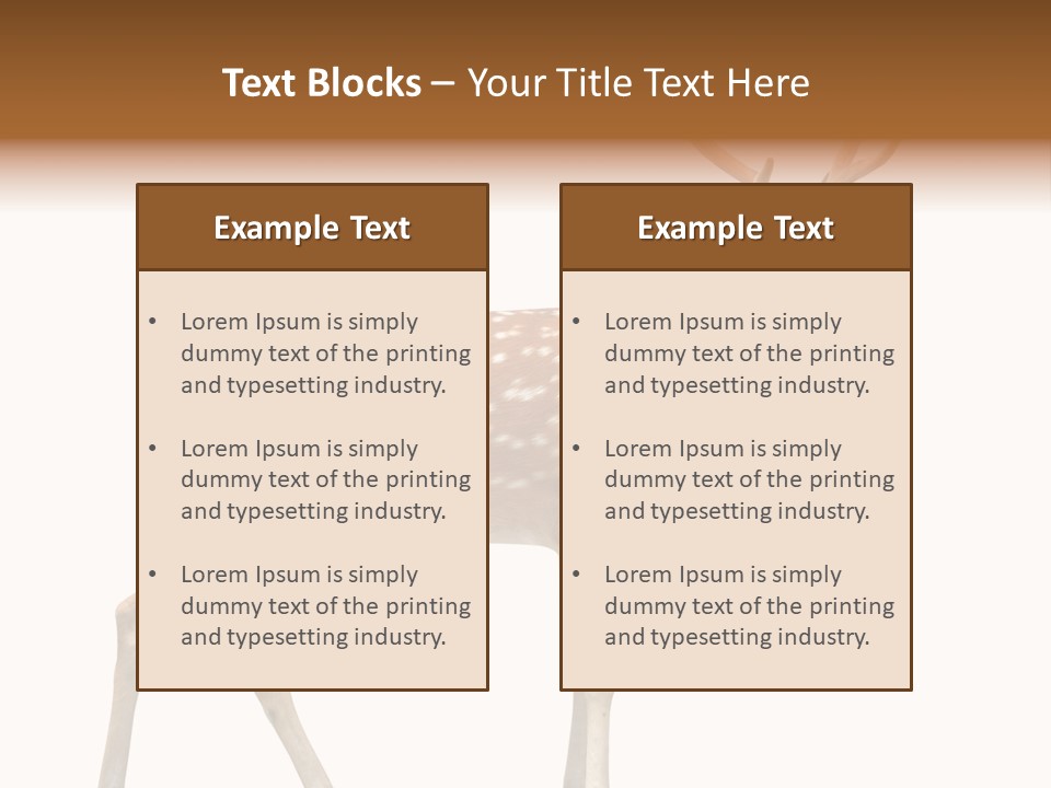 Wildlife Nature Cute PowerPoint Template