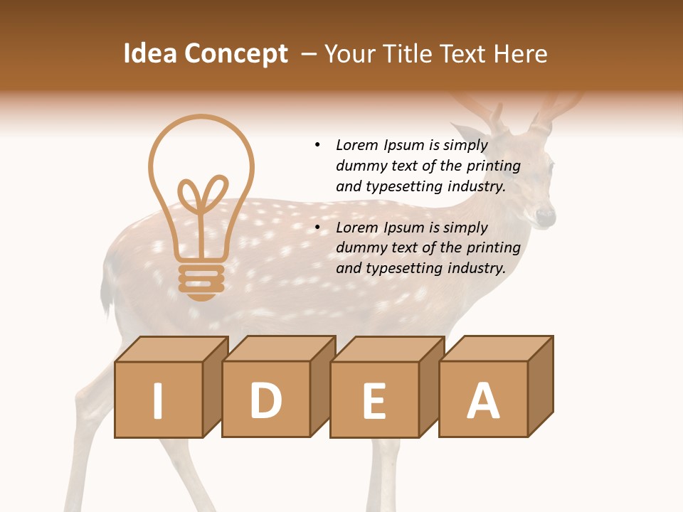 Wildlife Nature Cute PowerPoint Template