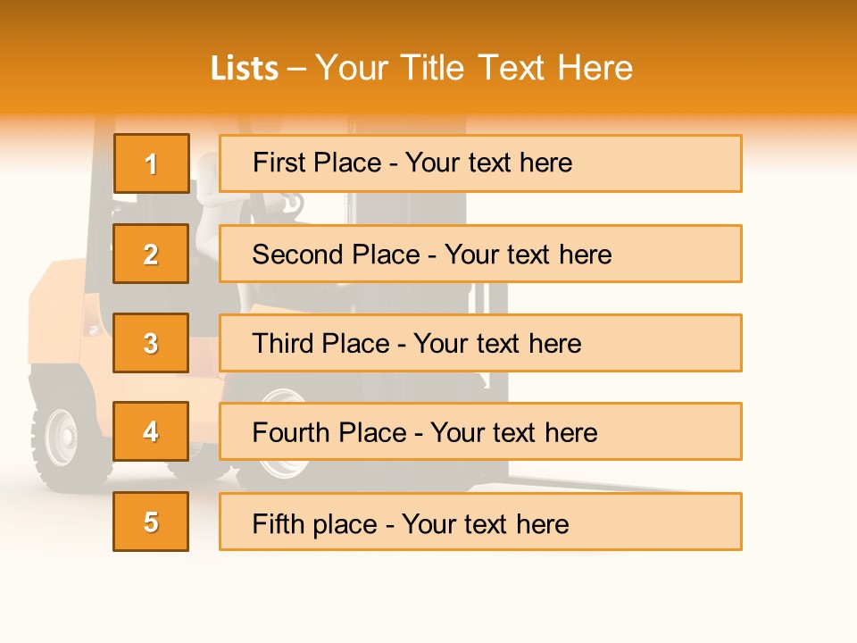 Render Stack Yellow PowerPoint Template