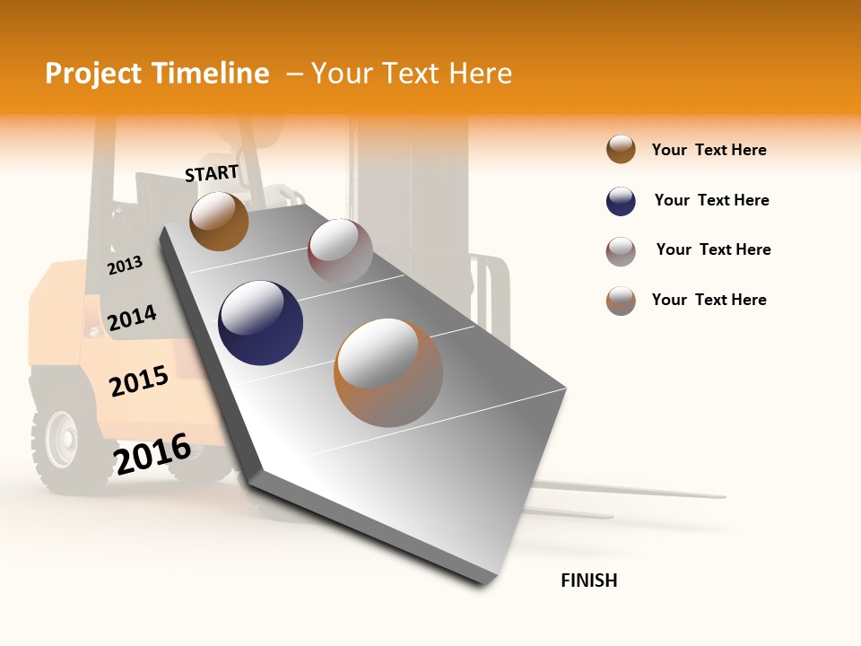 Render Stack Yellow PowerPoint Template