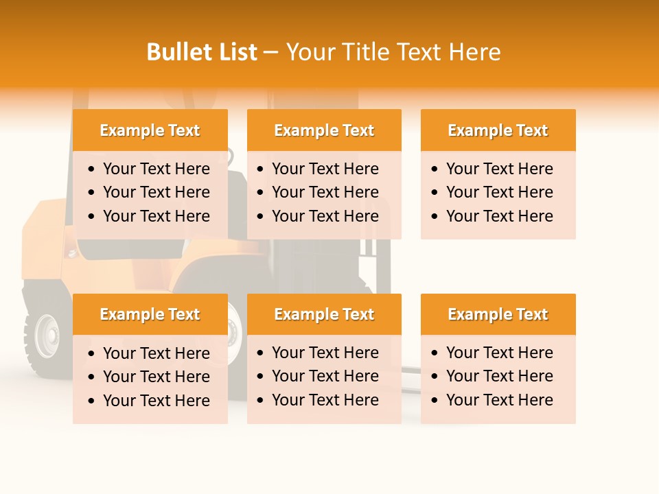 Render Stack Yellow PowerPoint Template