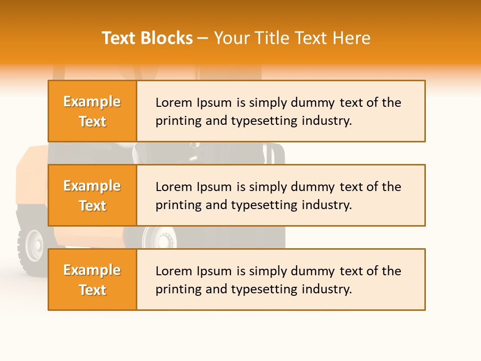 Render Stack Yellow PowerPoint Template
