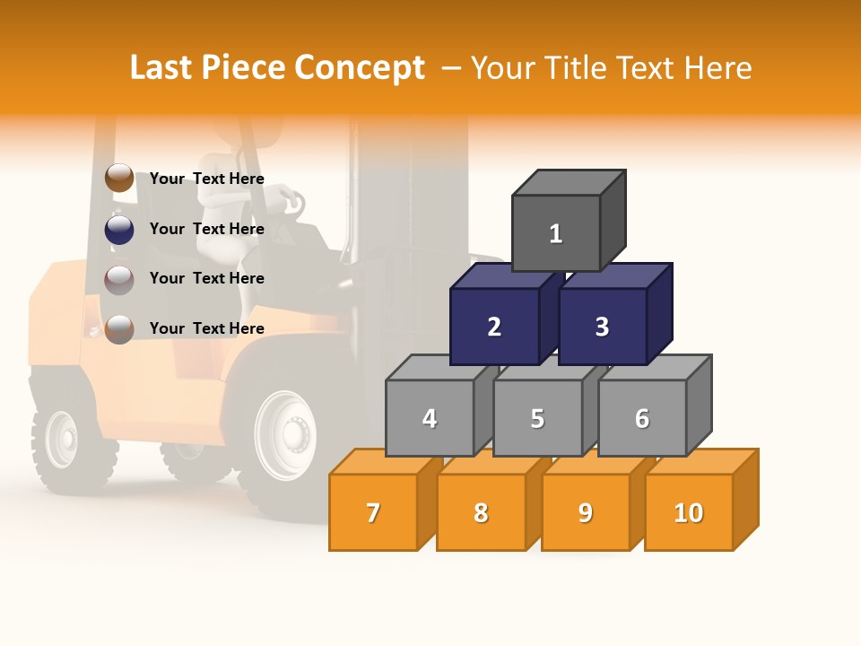 Render Stack Yellow PowerPoint Template
