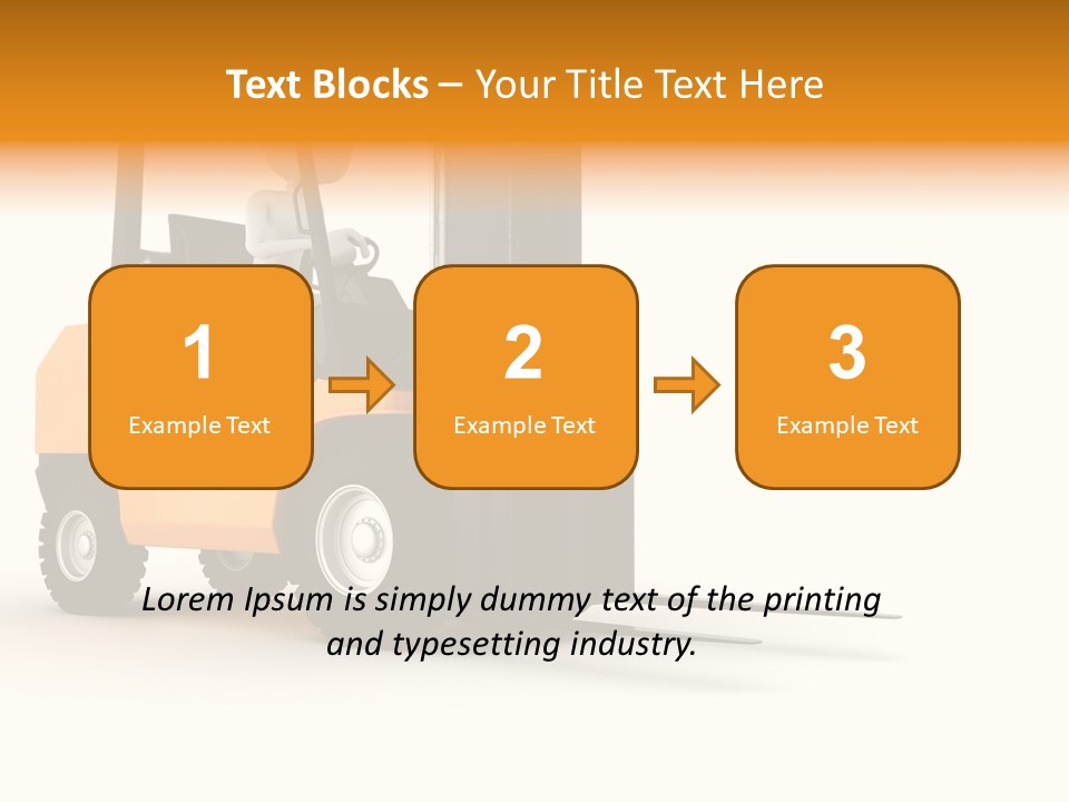 Render Stack Yellow PowerPoint Template