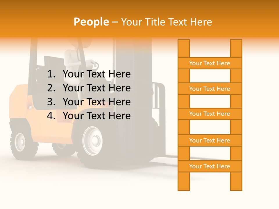 Render Stack Yellow PowerPoint Template