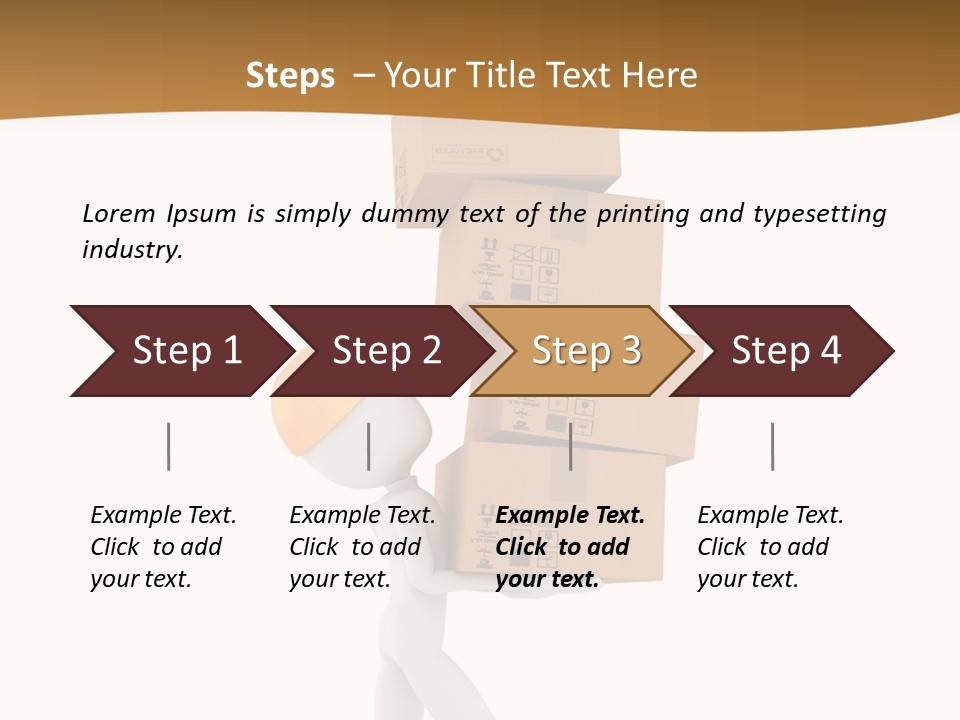 Package Cargo Pack PowerPoint Template