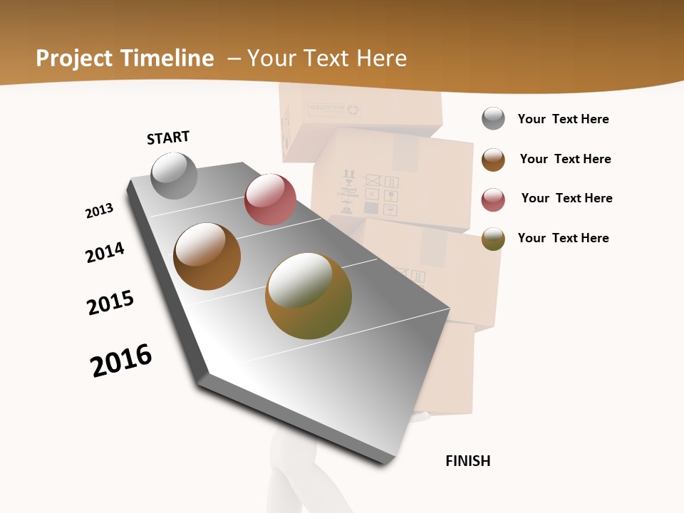 Package Cargo Pack PowerPoint Template