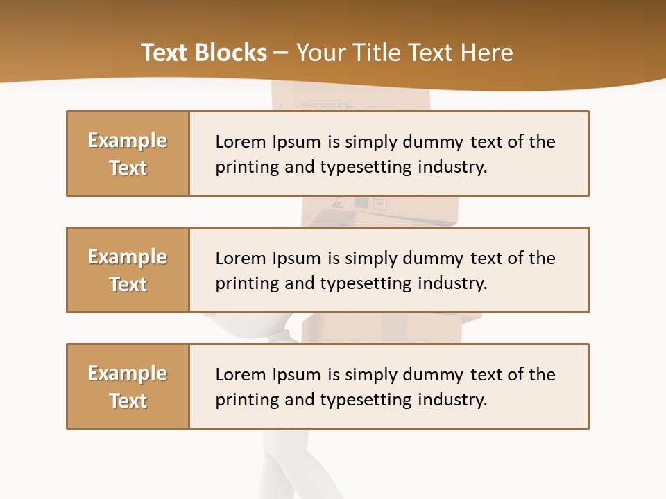 Package Cargo Pack PowerPoint Template