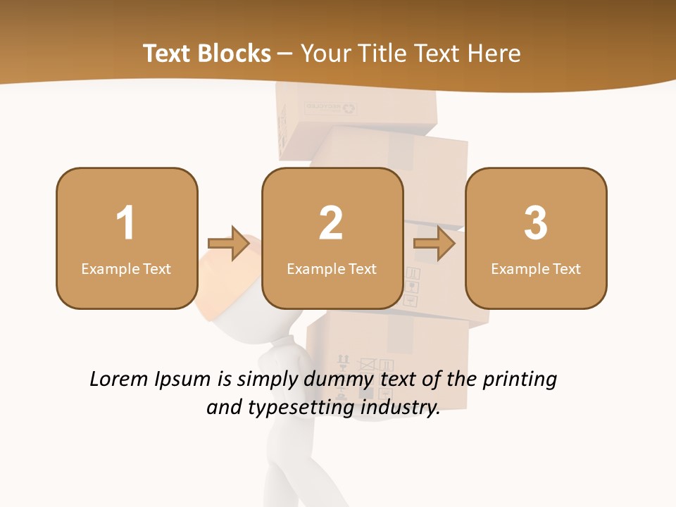 Package Cargo Pack PowerPoint Template